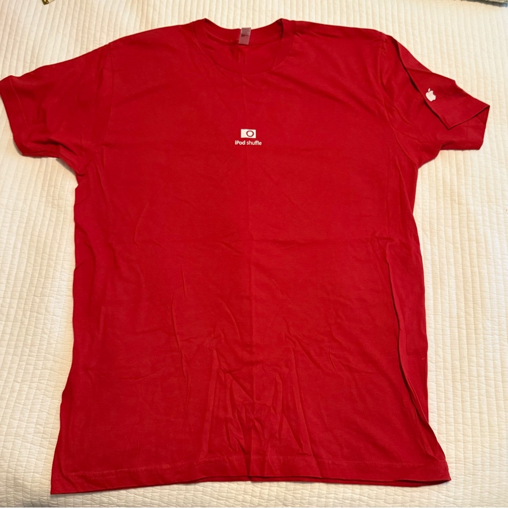 American Apparel Red Graphic Tee